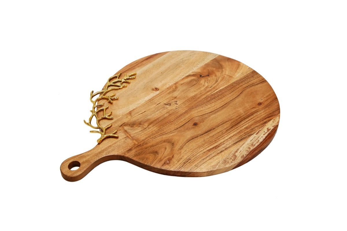 Luxurious Wood Charcuterie Boards and Elegant Marble Cheese Boards Sold by KYA Home Decor.