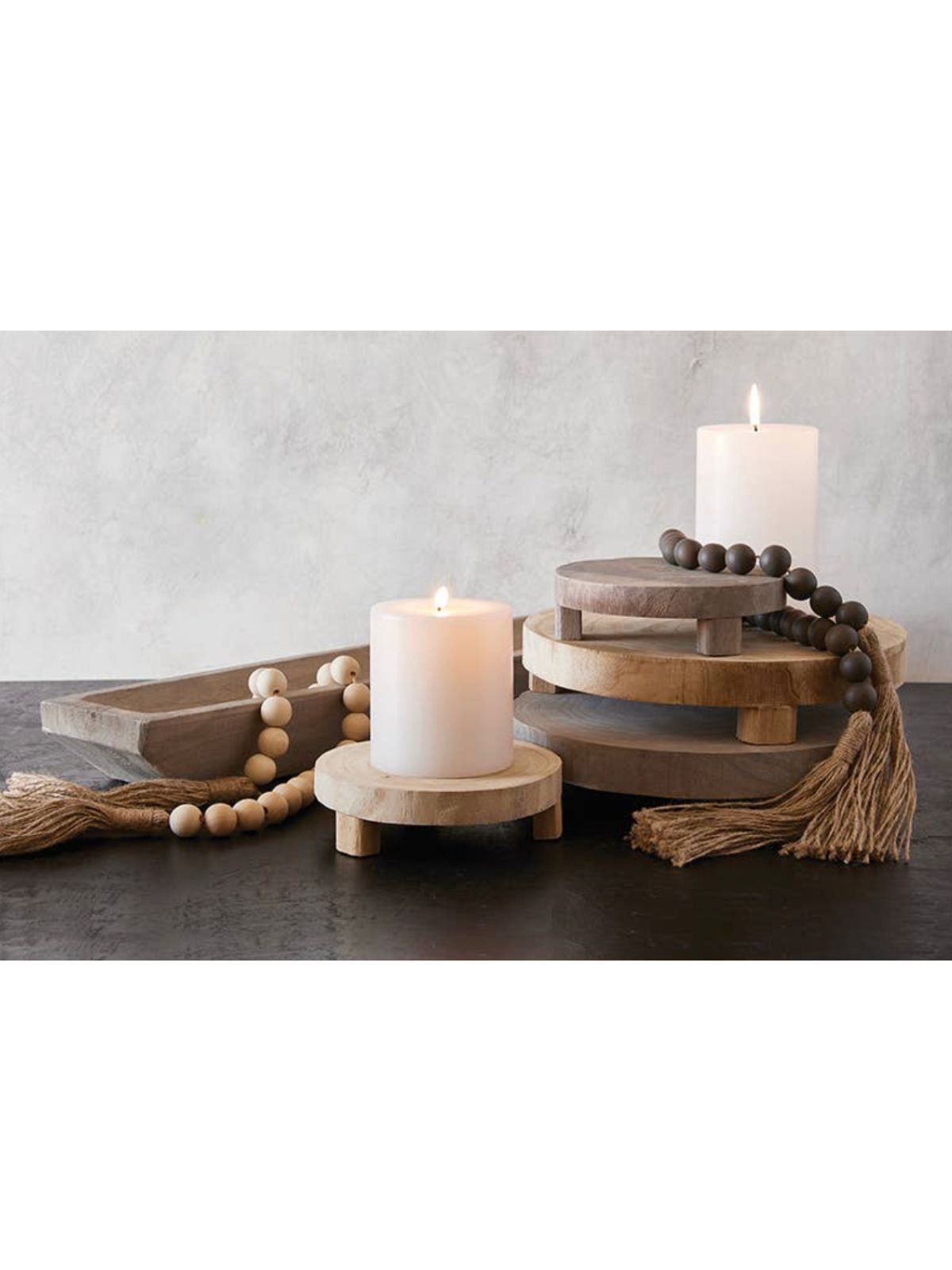 This modern wood riser adds elegant charm to your fashion. Perfect for style while showing its decorative flair. This item is also a perfect gift for your loved ones for all occasions.