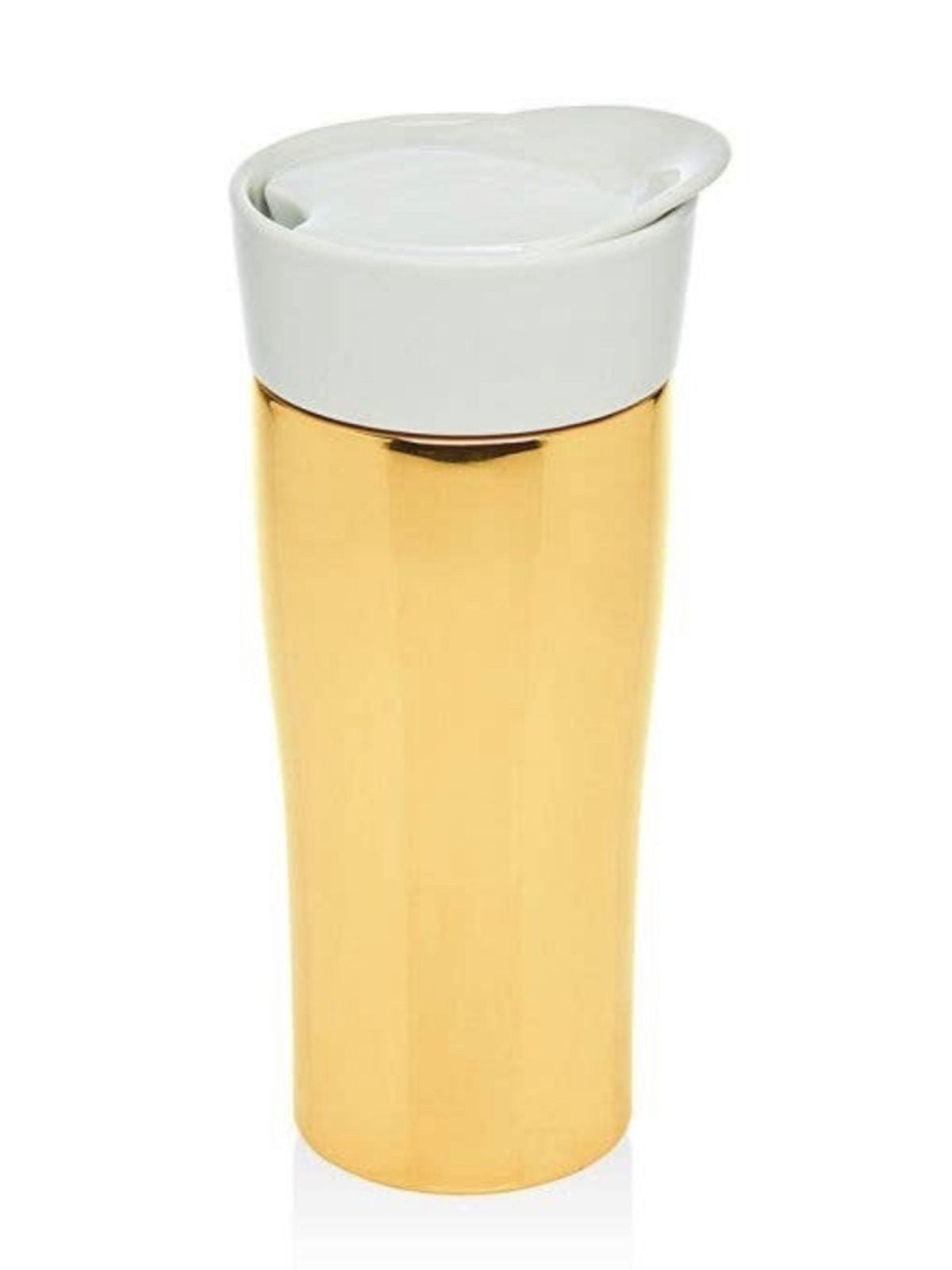 This double wall coffee mug will keep you going for a long while. Its Perfect travel mug.