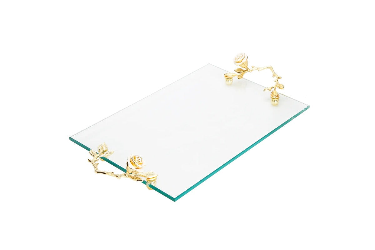 Luxury decorative and designer serving trays collection for home and kitchen sold by KYA Home Decor.