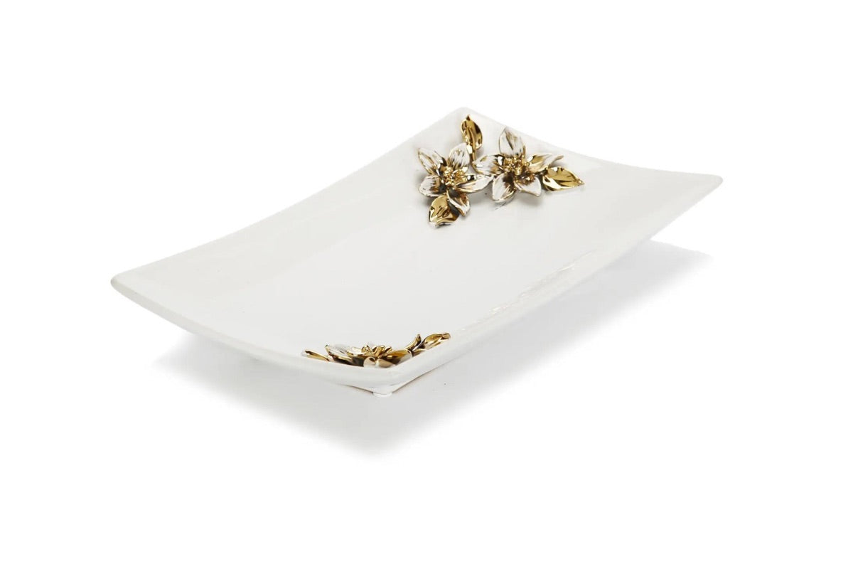Luxury Ceramic Trays and Porcelain Decorative Trays sold by KYA Home Decor.