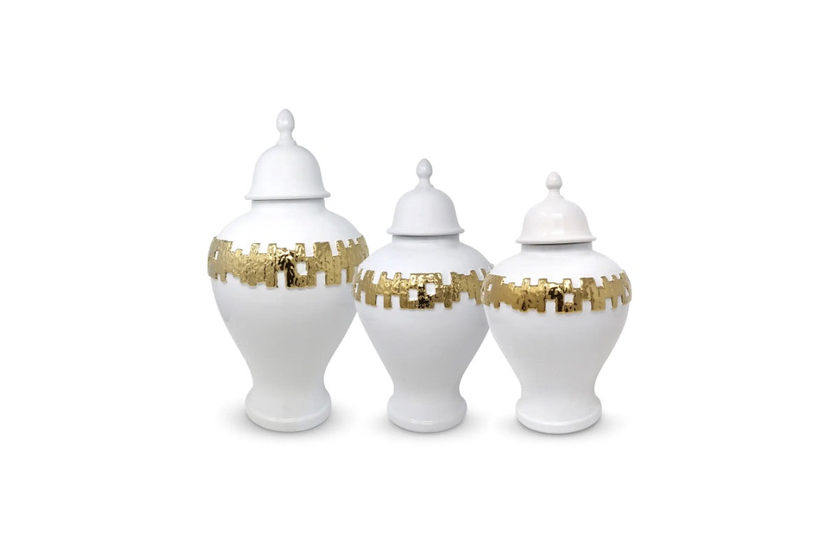 Luxury Ginger Jars and Decorative Temple Jars sold By KYA Home Decor.