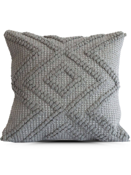 Add a boho flare to any space with this 100% cotton 18x18 Pillow Cover. This tribal design is inspired by the classic design element of the diamond. Sold by KYA Home Decor