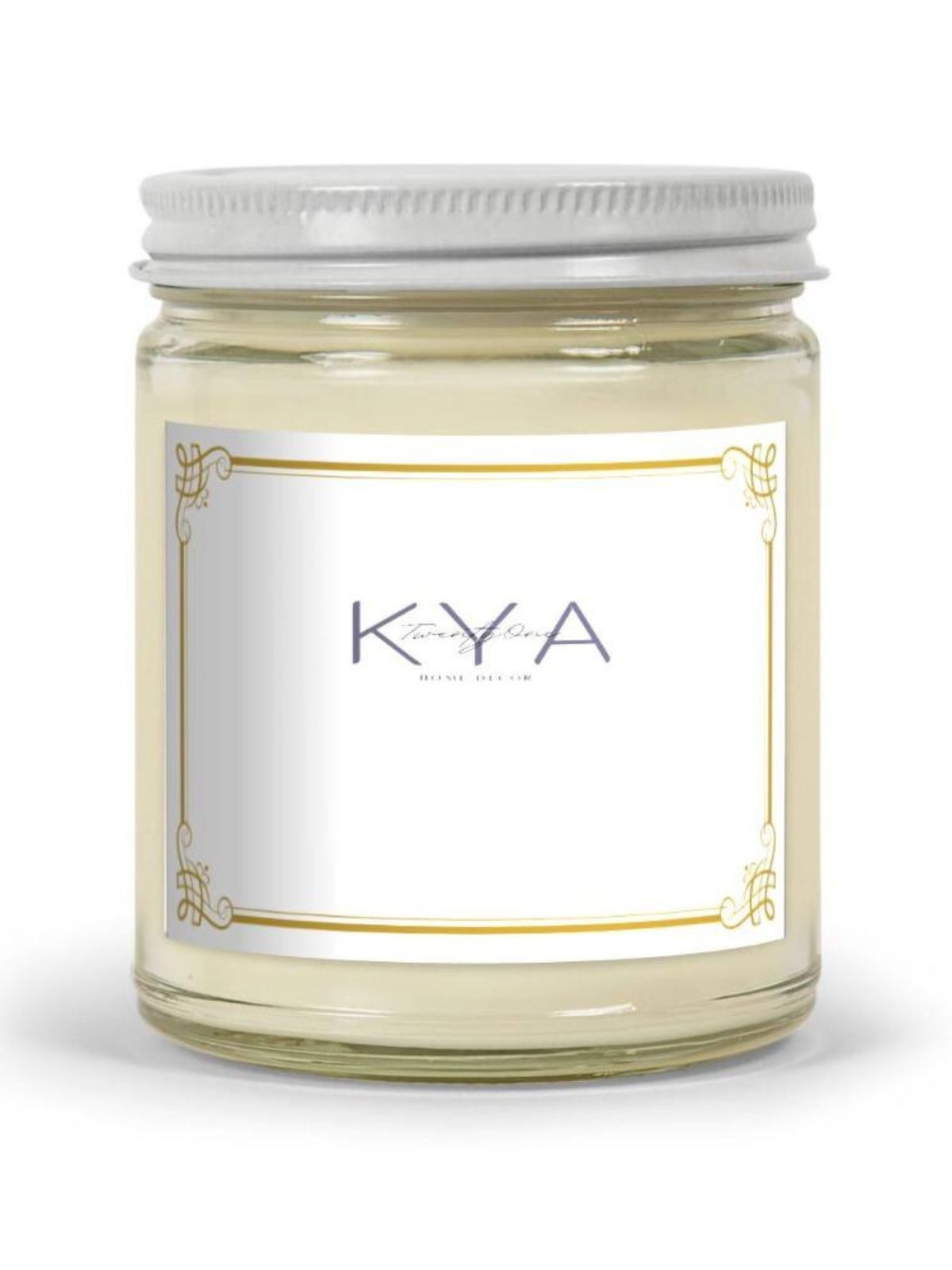 KYA Scented Candles are created in the USA using a 100% natural soy wax blend