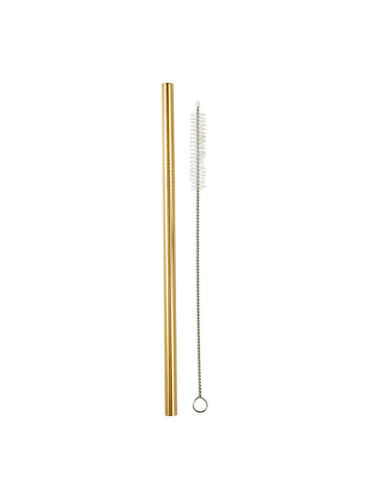 This reusable stainless steel straw Set includes 2 cleaning brush and 2 stainless steel straw with drawstring bag for easy storage. Sold by KYA Home Decor