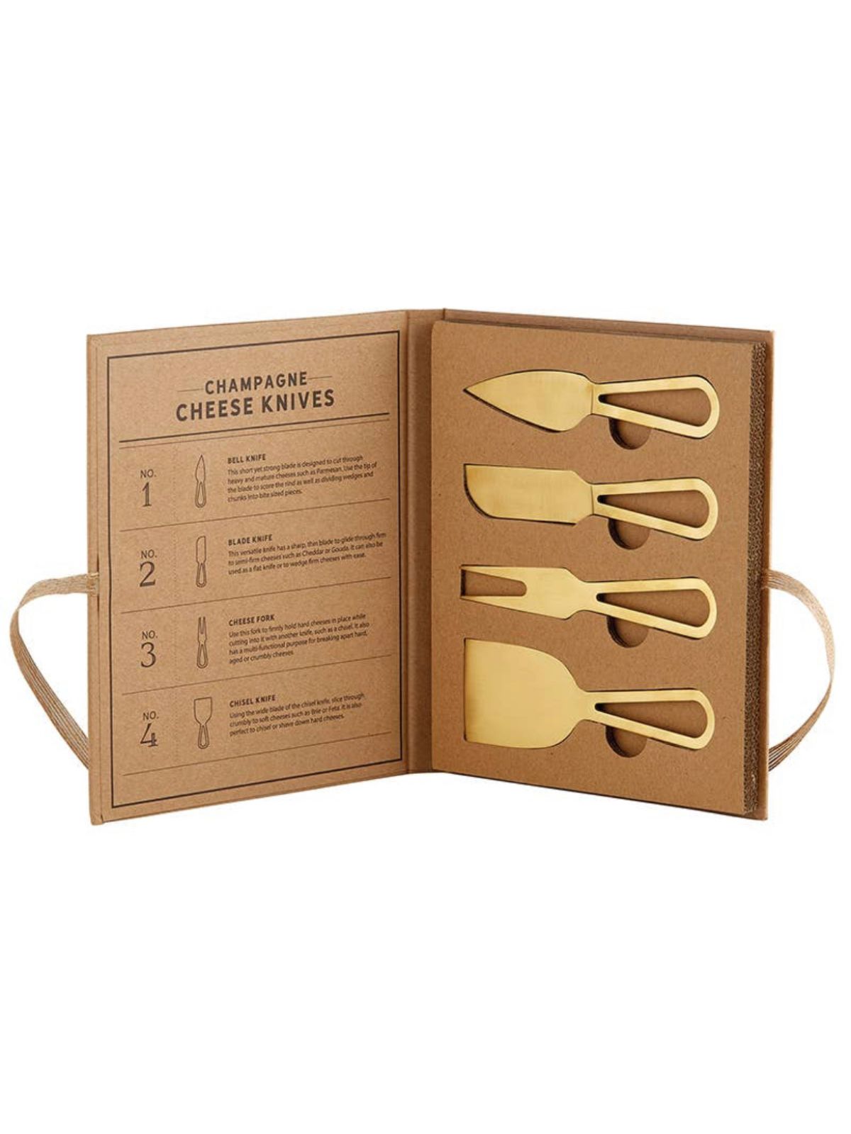 Don't struggle creating your next cheese catering gathering with these Champagne stainless steel Gold Cheese Knives. These Beautiful gold knives are available at KYA Home Decor