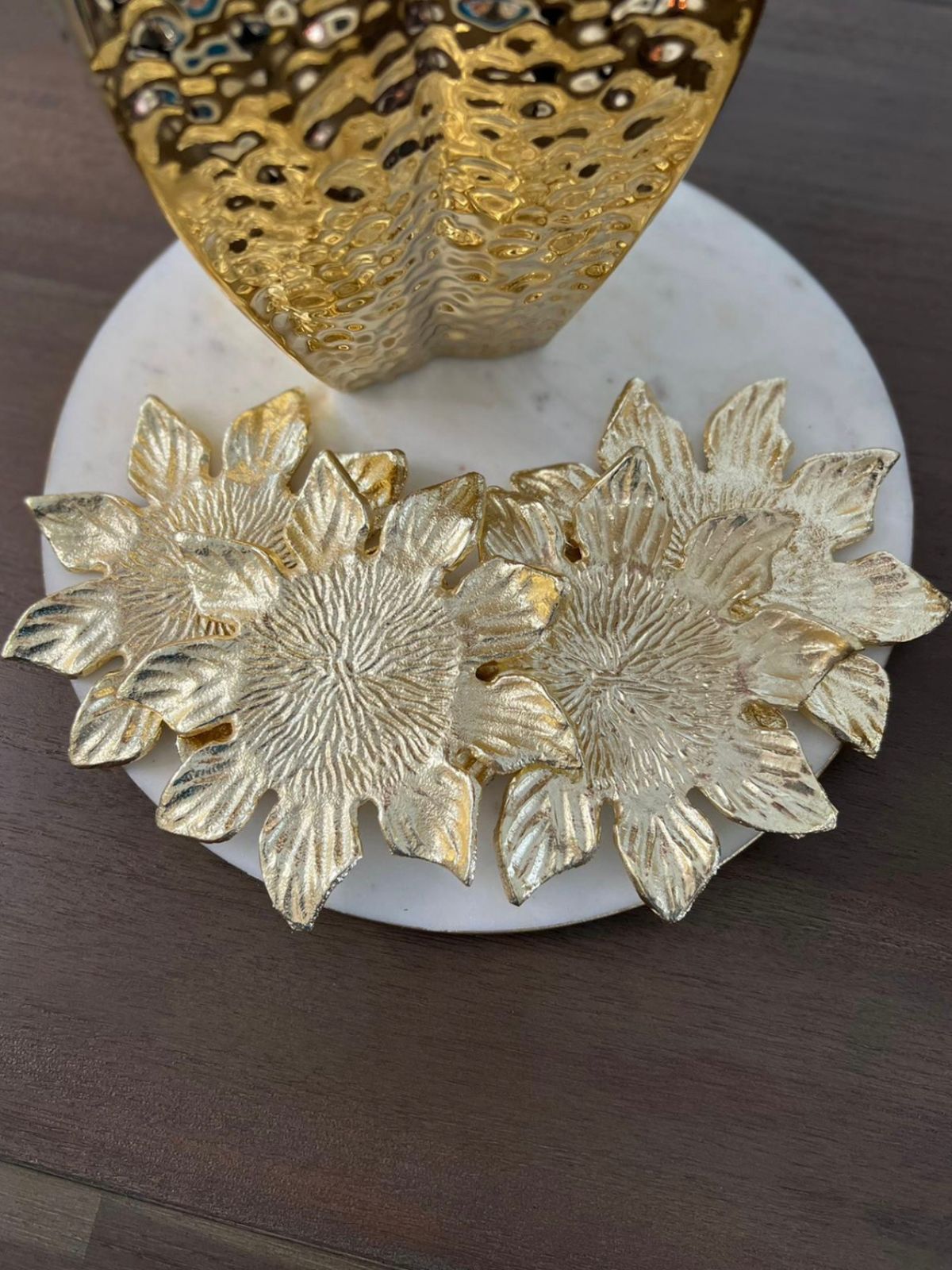 This stunning set of 4 coasters could be used as spoons rests or candle holders. They are the perfect gift for anyone you love. However way you use them, these coasters are going to make a statement!