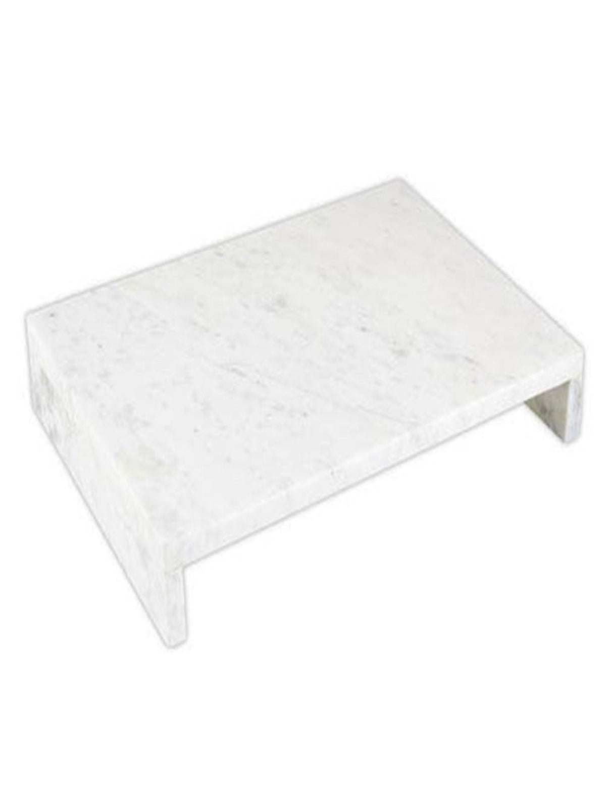 This gorgeous white marble waterfall cheese stand is the perfect way to display your favorite treats and savory selections, or simply add a touch of elegance to any room decor!